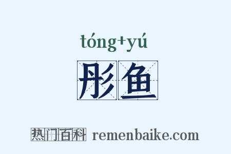 彤鱼是什么意思的图片